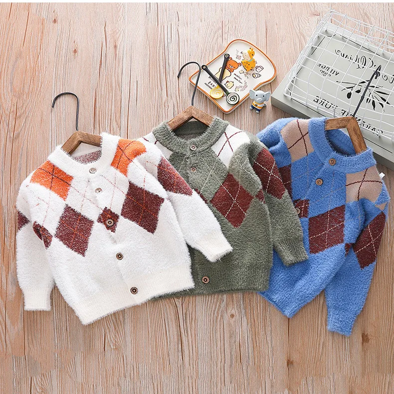Г. Новая Осенняя детская Одежда леопардовый кардиган с длинными рукавами для маленьких девочек, вязаные свитера для девочек, Детский свитер с рисунком CC800