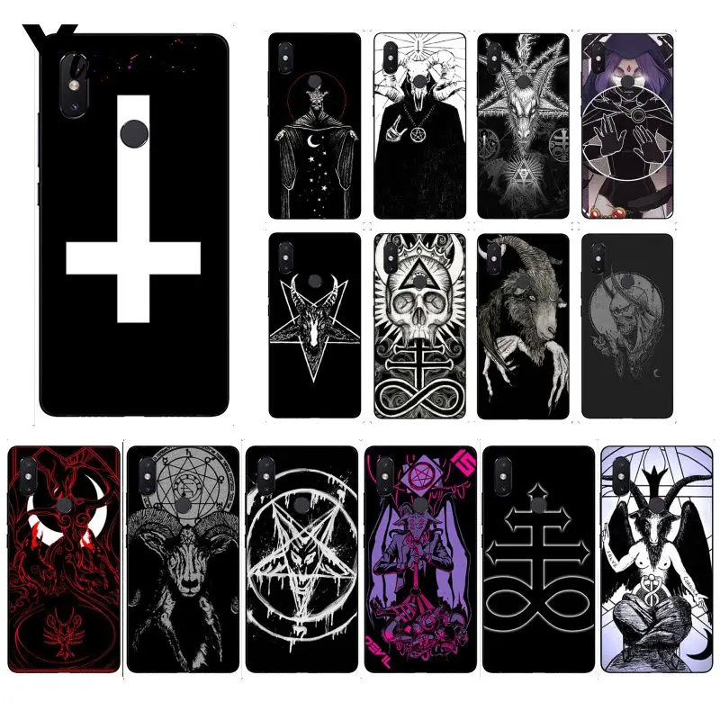 Цветной милый чехол для телефона Yinuoda Devil Satan Xiaomi Mi 6 Mix2 Mix2S Note3 8 8lite Redmi 5 note5 Note4