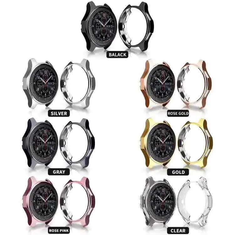 Защитный Мягкий чехол из ТПУ для galaxy Gear S3 Frontier Samsung watch 46 мм 42 защитный чехол-бампер