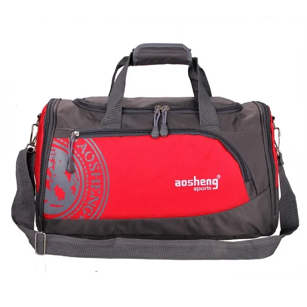 Лидер продаж, нейлоновая спортивная сумка для спорта на открытом воздухе, Профессиональная мужская женская сумка для фитнеса, путешествий, горячая тренировочная женская сумка для йоги, спортивная сумка на плечо - Цвет: Красный