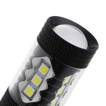 

1156 3030 BAY15S 80W LED Tail Brake Stop Turn Reverse Signal Light Fog Lamp E7CA