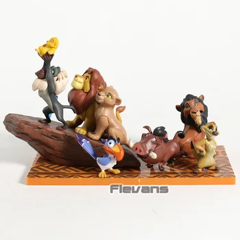 

WCF The Lion King Simba Mufasa Kiara Pumbaa Timon Rafiki Scar PVC Figures Collectible Kids Toys Dolls 6pcs/set