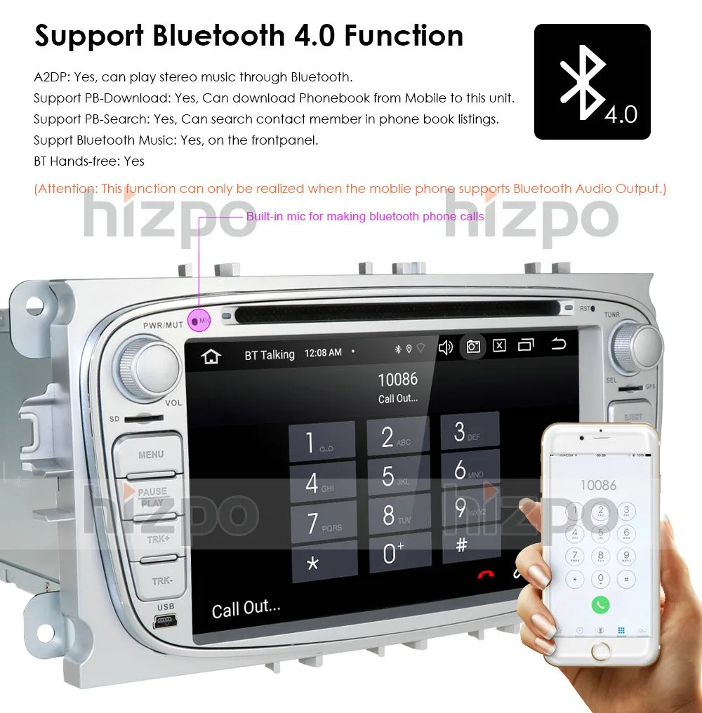 Android 10 PX5 ips автомобильный DVD gps радио плеер для Ford Focus C-Max Transit подключения Kuga S-Max Galaxy Mondeo Восьмиядерный 4 грамм 64 гром