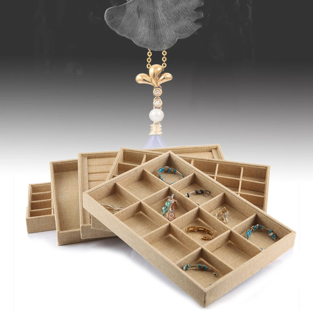 Jewelry Storage Tray Earring Holder for Drawers Necklace Pendant Organizer Jewelry Storage Tray Earring Holder for Drawers Necklace Pendant Organizer