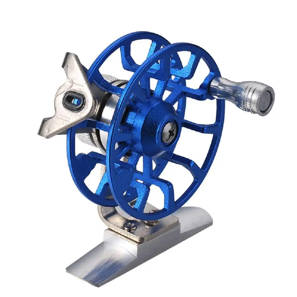 

Fly Reel Large Arbor Aluminum Fly Fishing Reel Hand-Cnanged Fishing Reel Fly Reel 50 60mm Gear ratio 1:1 Fishing Tackle