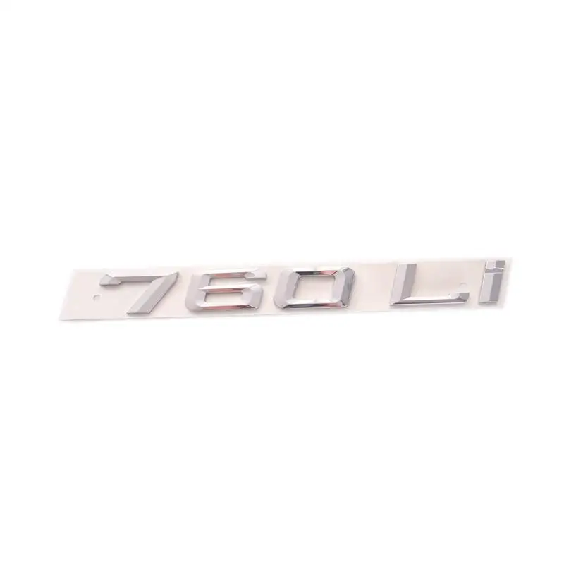 3D ABS пластиковая наклейка для 730Li 740Li 740Li 760Li эмблемы