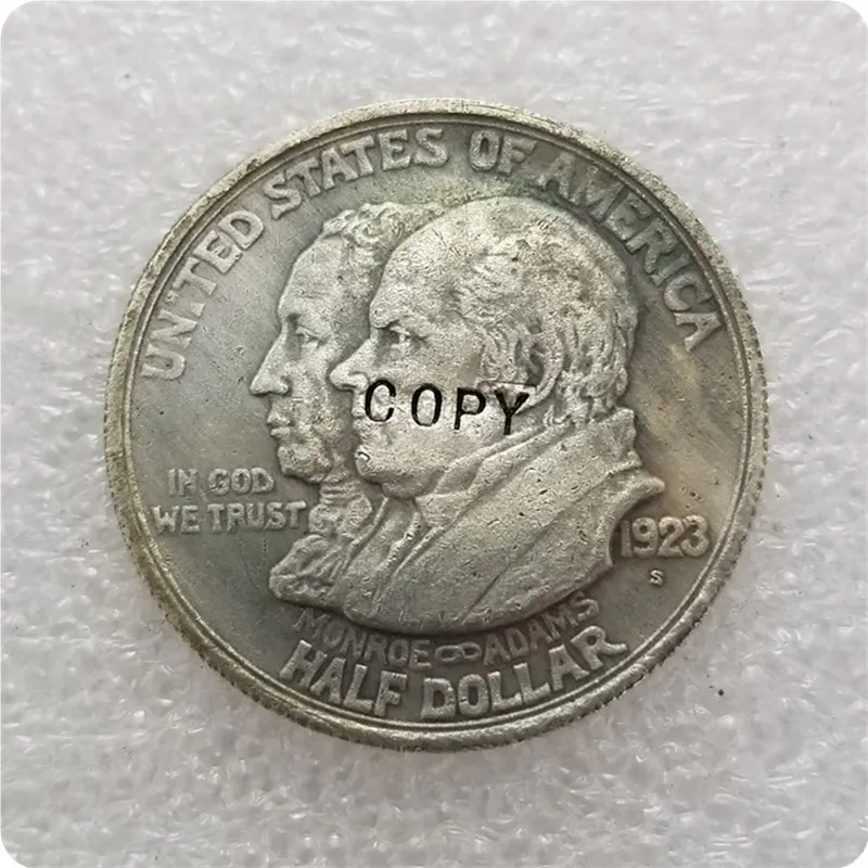 

USA 1923-S Monroe Commemorative Half Dollar Copy Coin commemorative coins-replica coins medal coins collectibles