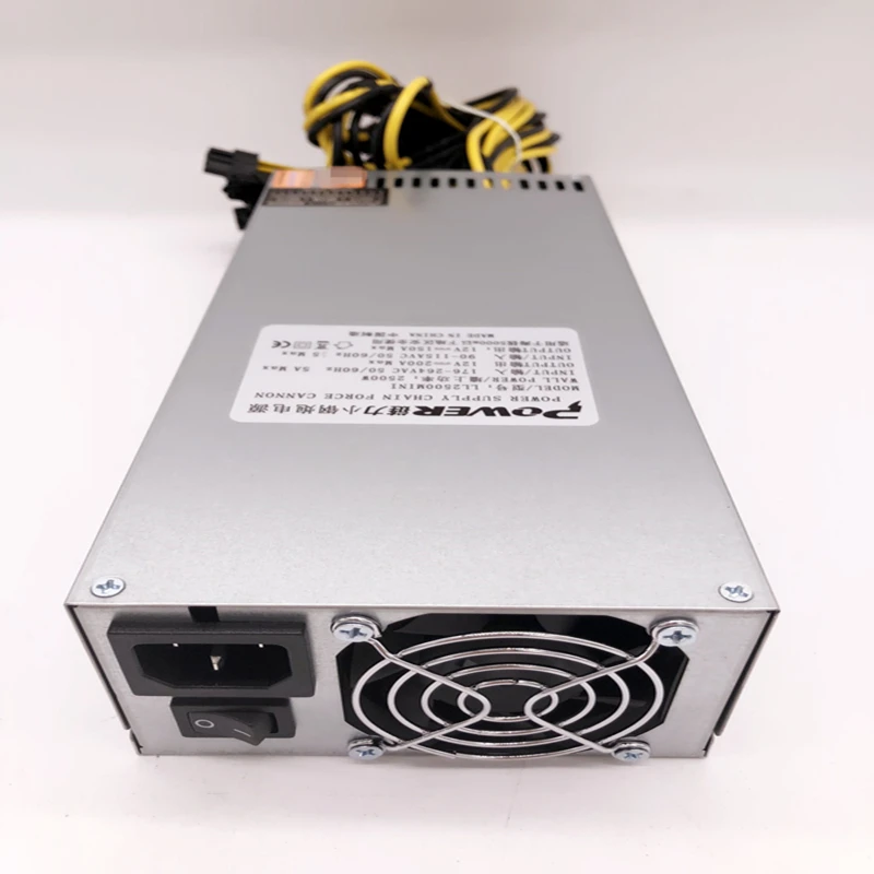 Блок питания для Chain Force Cannon 2U L3+ 18*6P 2500W источник питания LL2500MINI