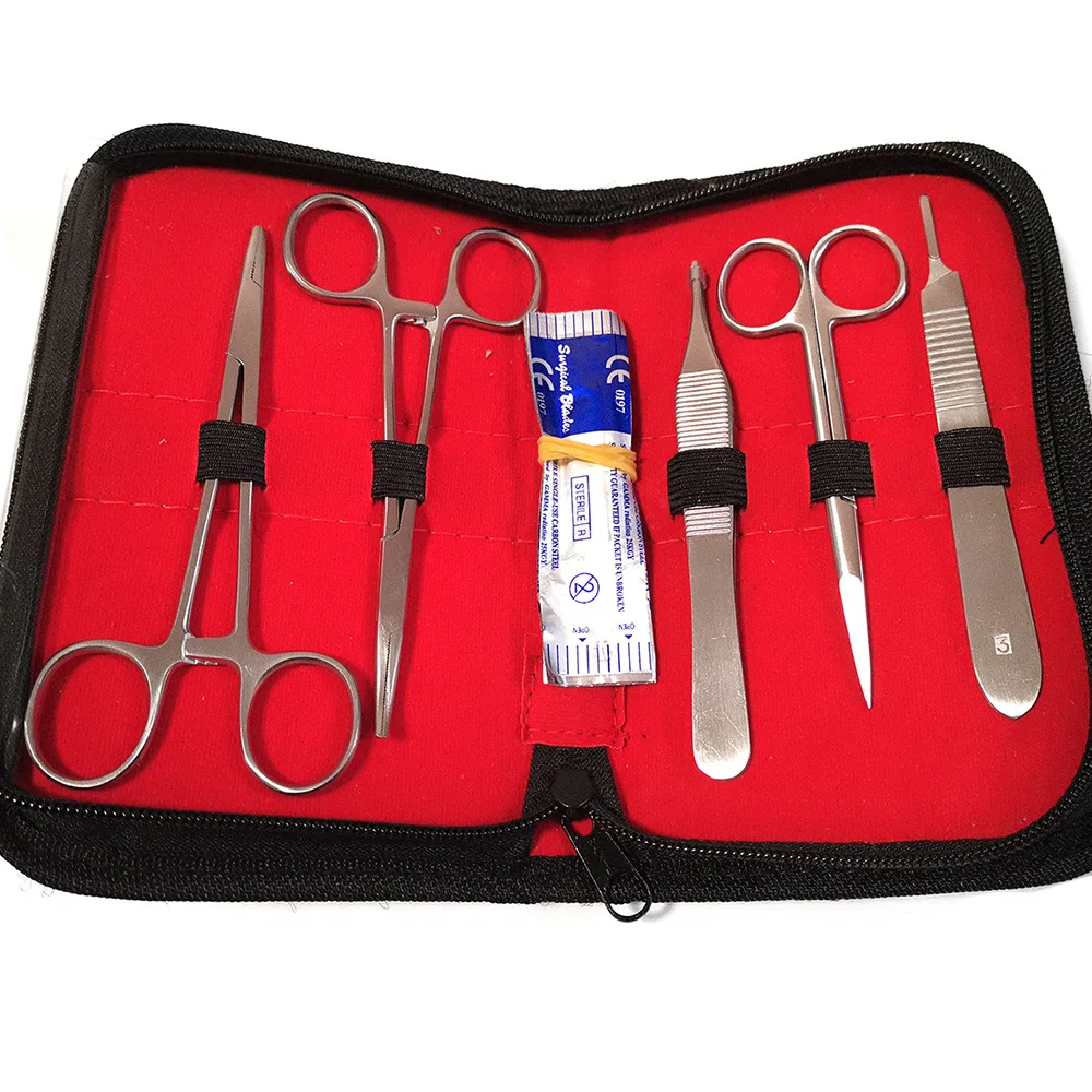 Spot genuine dissection tools stainless steel dissection scissors dissection needle experimental equipment tools probe scissors