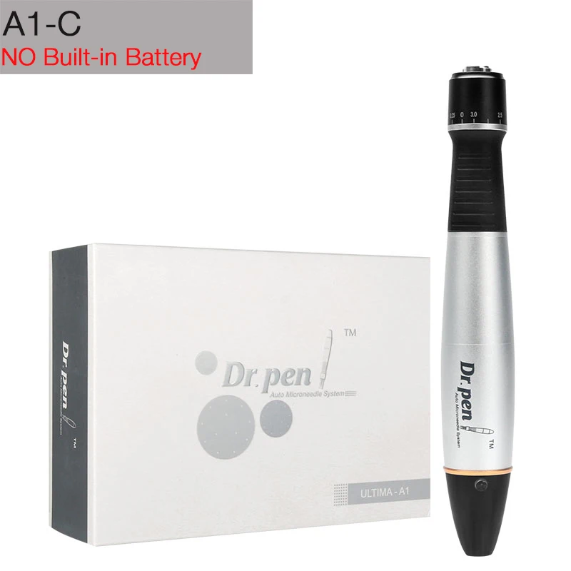 Have gift box Dr. pen Ultima A1-C иглы наконечники картриджи 12 Pin иглы Электрический Микро прокатки Дерма система терапия профессиональная ручка - Цвет: Have gift box