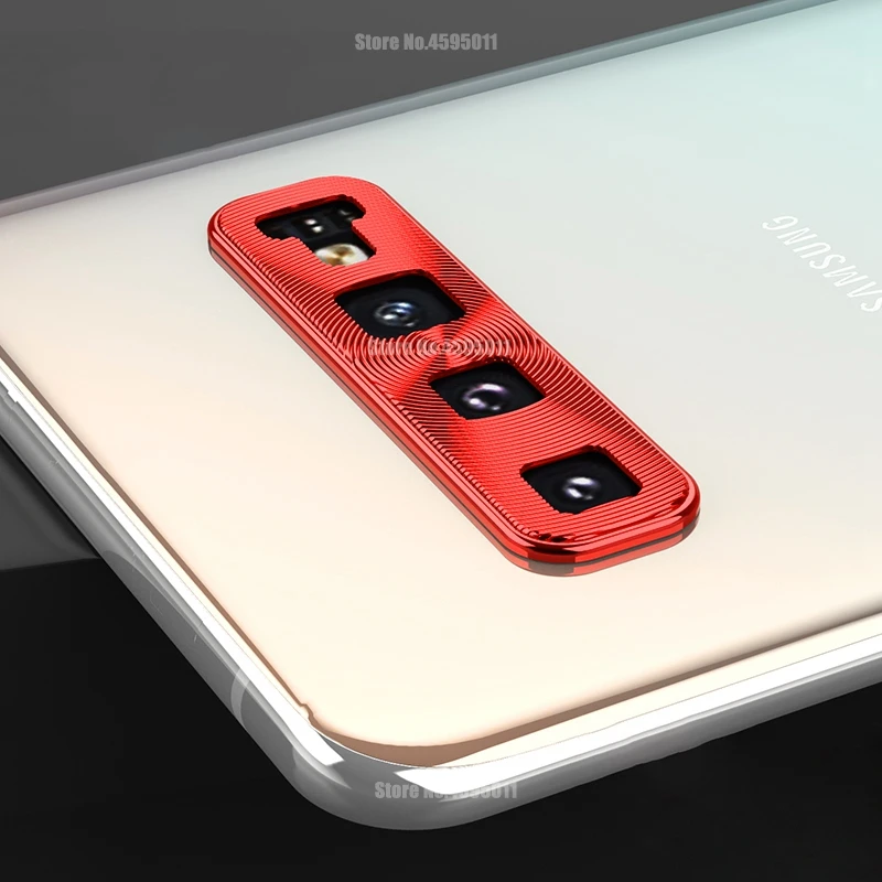 Защитное кольцо для объектива камеры Samsung Galaxy S10e S10 Plus металлическое покрытие