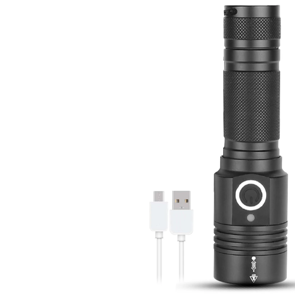 Package A Litwod Z90 xhp50 светодиодный фонарик зарядка через usb стрейч зум ударопрочный 18650 перезаряжаемый фонарь Сильный магнитный хвост - Испускаемый цвет: Package A