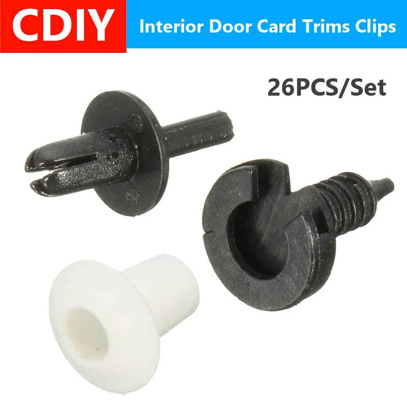 26Pcs Car Full Interior Door Card Trims Clips Auto Fastener Set For Land Rover Defender White Black
26Pcs Car Full Interior Door Card Trims Clips Auto Fastener Set For Land Rover Defender White Black