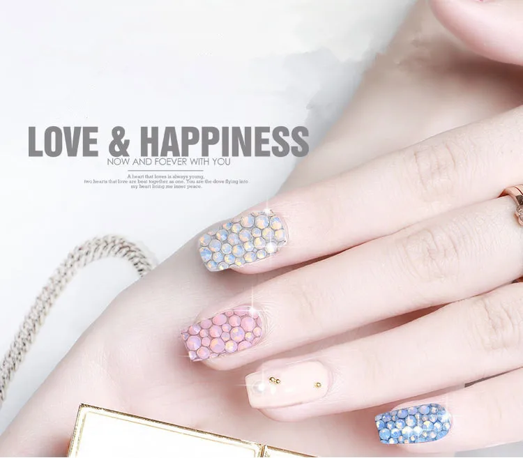 Tanie Nail Art super połysk makijaż oczu błyszczy lustro cekiny proszek laserowy 2 sztuk zestaw Manicure proszek do paznokci dekoracje b401