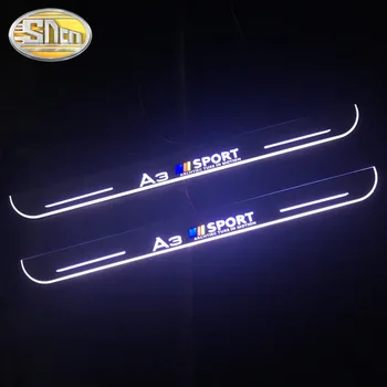 

Waterproof Acrylic Moving LED Welcome Pedal Car Scuff Plate Pedal Door Sill Pathway Light For Audi A3 8L 8P 9V Sedan 2014 - 2019