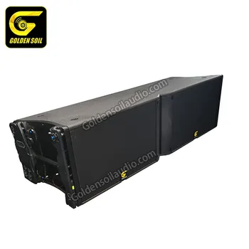 

Goldensoil Audio K2 Double 12'' Line Array Speaker Passive 3-way Loudspeaker Kara K1 Line Array Audio Pa System