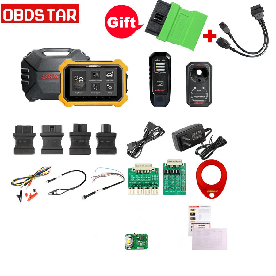 B Package OBDSTAR X300 DP Plus X300 PAD2 C посылка полная версия Поддержка программирования ECU и для Toyota Smart Key с P001 Программист RFID - Цвет: B Package