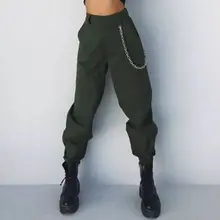 Женские спортивные брюки, повседневные камуфляжные брюки-карго, военные тренировочные армейские брюки