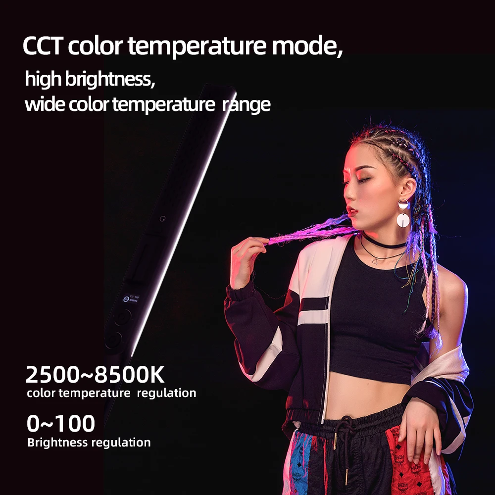 SOONPHO P20 Handheld 2500K-8500K RGB Colorful Ice