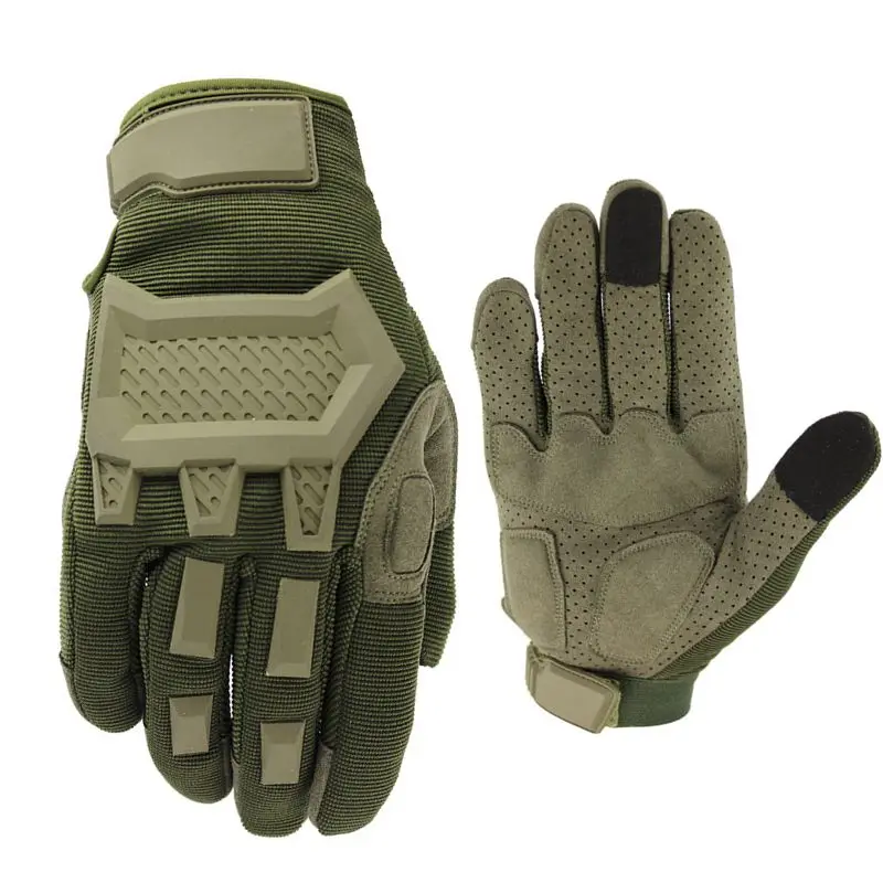 

Military Gloves Outdoor Sport Full Finger Tactical Gloves Anti-Slip Hunting Combat Protection Airsoft Men's Shell Gloves