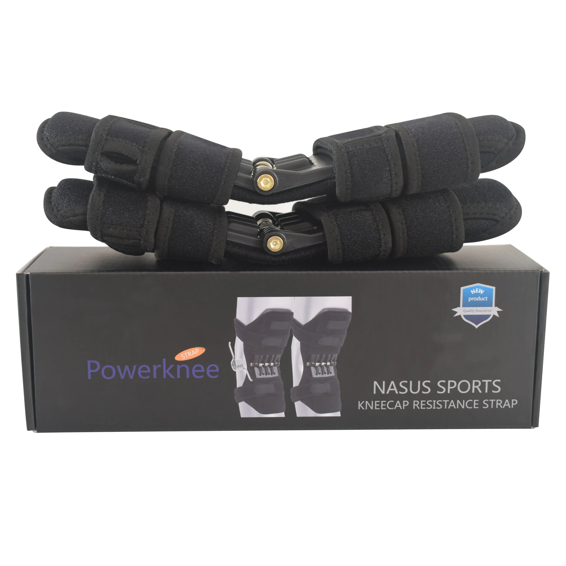 

1 Piece Power Knee Pads Breathable Non-slip Lift Pain Relief For Knee Joint Support Force Stabilizer Knee Booster For Work