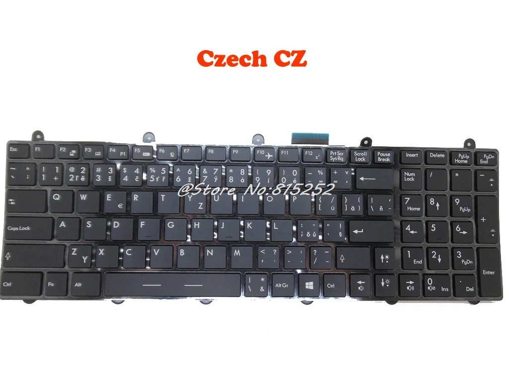 Клавиатура для ноутбука MSI X60 GX70 3BE 3CC GT60 WT60 2OJ 2OK WT70 2OL Z70 2BA GP60 2PE 2QE 2QF АР арабский быть