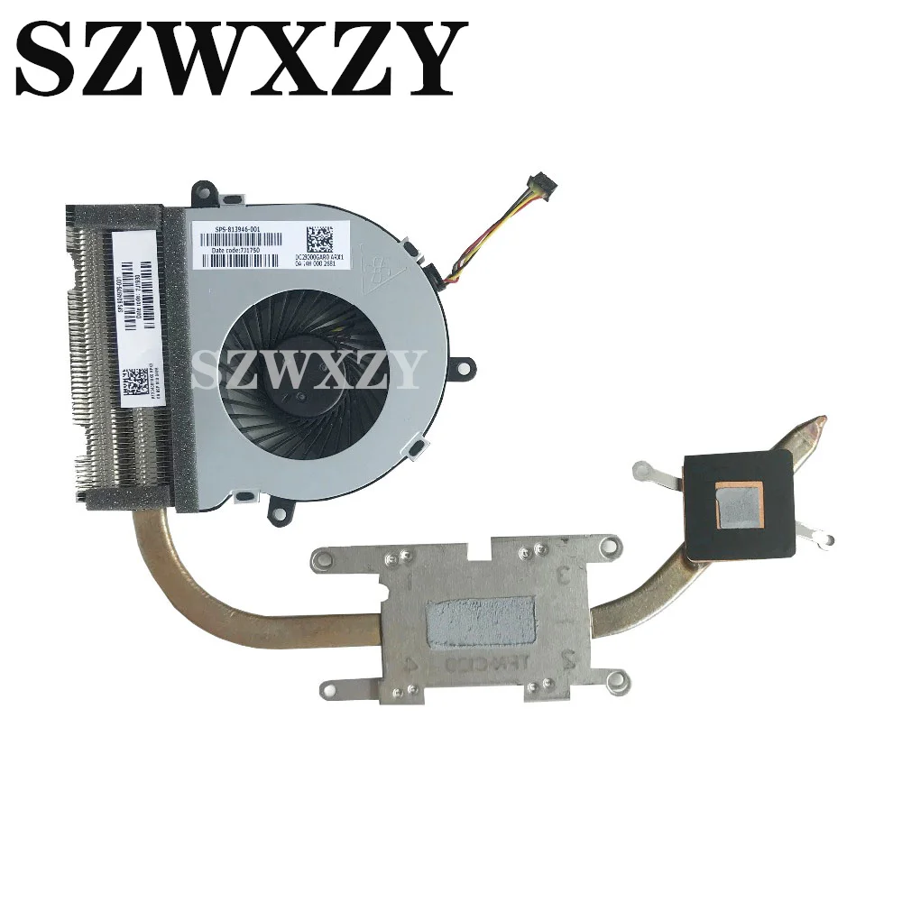 Оригинальный Охлаждающий радиатор SZWXZY для процессора HP 15-bs003tx 15-BS 250 G6/вентилятор