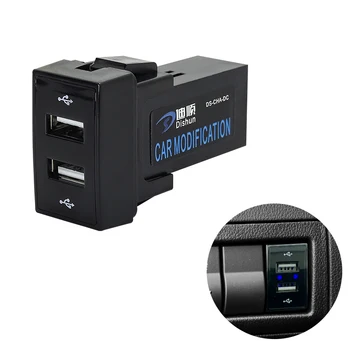 

Refit car charger with voltage display for Mazda CX-7 refit and upgrade