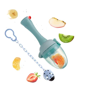 

Baby Food Mills Food supplement device+ chain,food Fresh Fruit Vegetable Mills Dispenser Pacifier masher Care Safety Tool Nipple