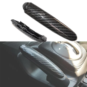 

47115-SNA-A82ZA Carbon Car Interior Parking Emergency Hand Brake Handle Lever Grip Cover for Honda Civic 2006-2011