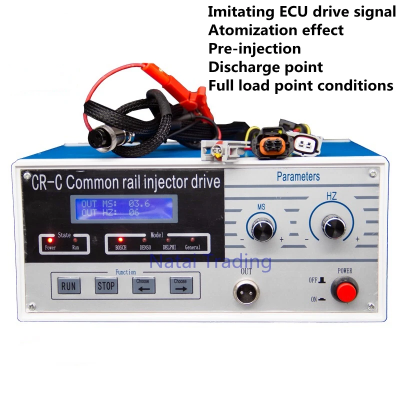  CR-C Testeur d'injecteur Diesel Common Rail + Common