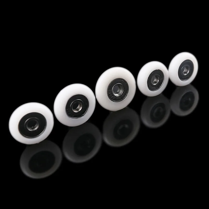 8pcs Shower Door Rollers 19/20/23/24/25/26/27mm wheels diameter 5mm hole