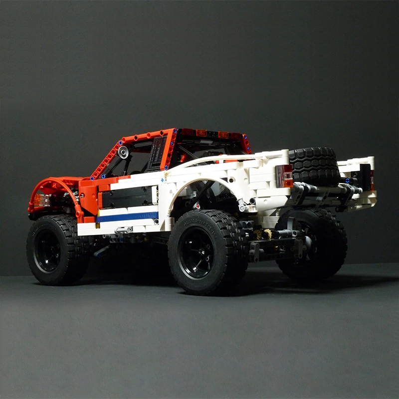 BuildMOC 2314 шт. Technic MOC серия SUV автомобиль пикап кирпичи для тележки 3662 Модели Строительные наборы Блоки Игрушки для мальчиков подарок