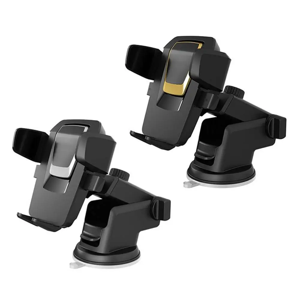 Telescopic Sucker Phone Holder Car Suction Cup Mount 360 Degree