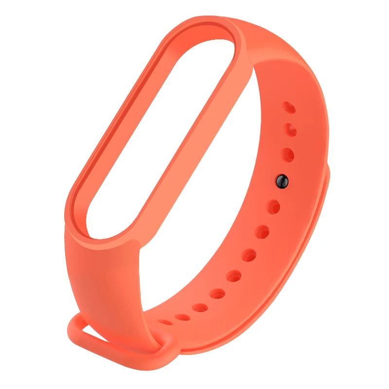 Strap For Xiaomi Mi Band 5 6 Replacement Strap Soft Silicone Smart Band Bracelet Wristband Colorful Wrist Straps For Mi Band 5 6