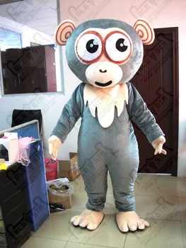 

cute grey monkeys mascot costumes cartoon monkey costumes