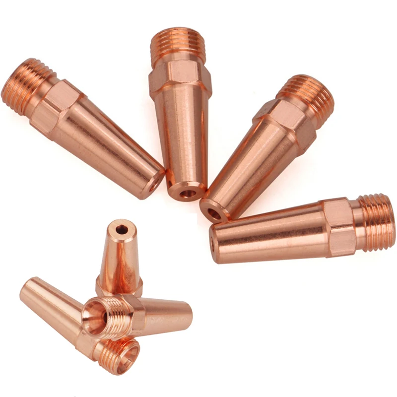 Tips Gas Nozzle M16*1.5*50 Welding Torch Contact Contact Tip Gas Nozzle