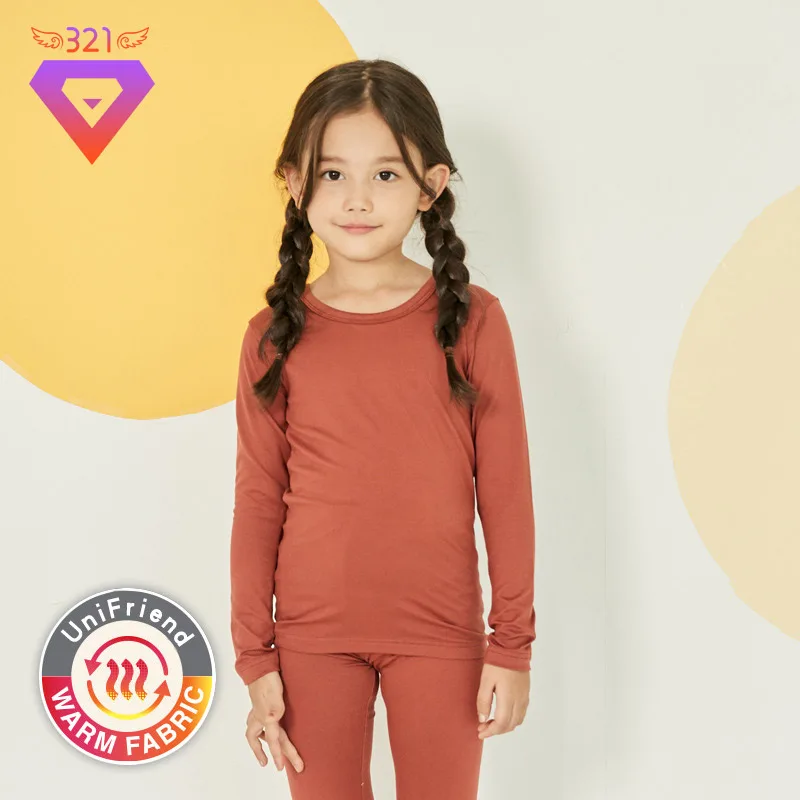 

Three Two One Store Kid Long John Pure Color Red Thermal Underwear Boys Keep Warm Children Pajamas Set Kids Sleepwear Home Cloth