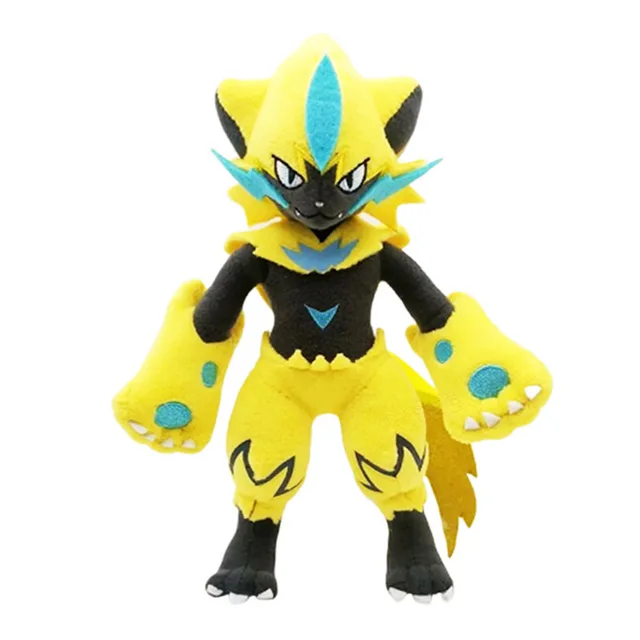 30cm TAKARA TOMY Zeraora Plush Toys Girl Kids Birthday Gift Free shipping