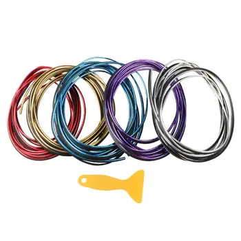 

Car Trim Styling Interior Strip Strip Gap Fillers Waterproof Portable Anti UV Corrosion Resistance For Auto Car Door Dashboard
