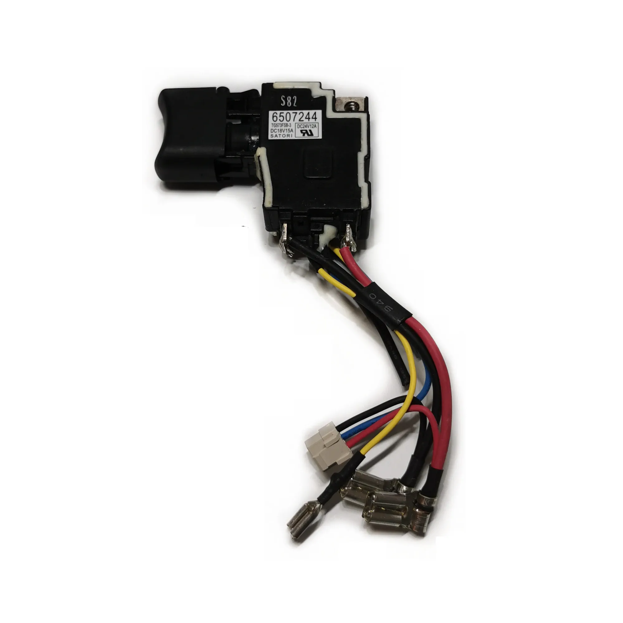 Переключатель 6507244 650724-4 650682-4 6506824 Замена для Makita DHP458 DHP448 DDF458 DDF448 BHP458 BHP448 BDF458 отвертка