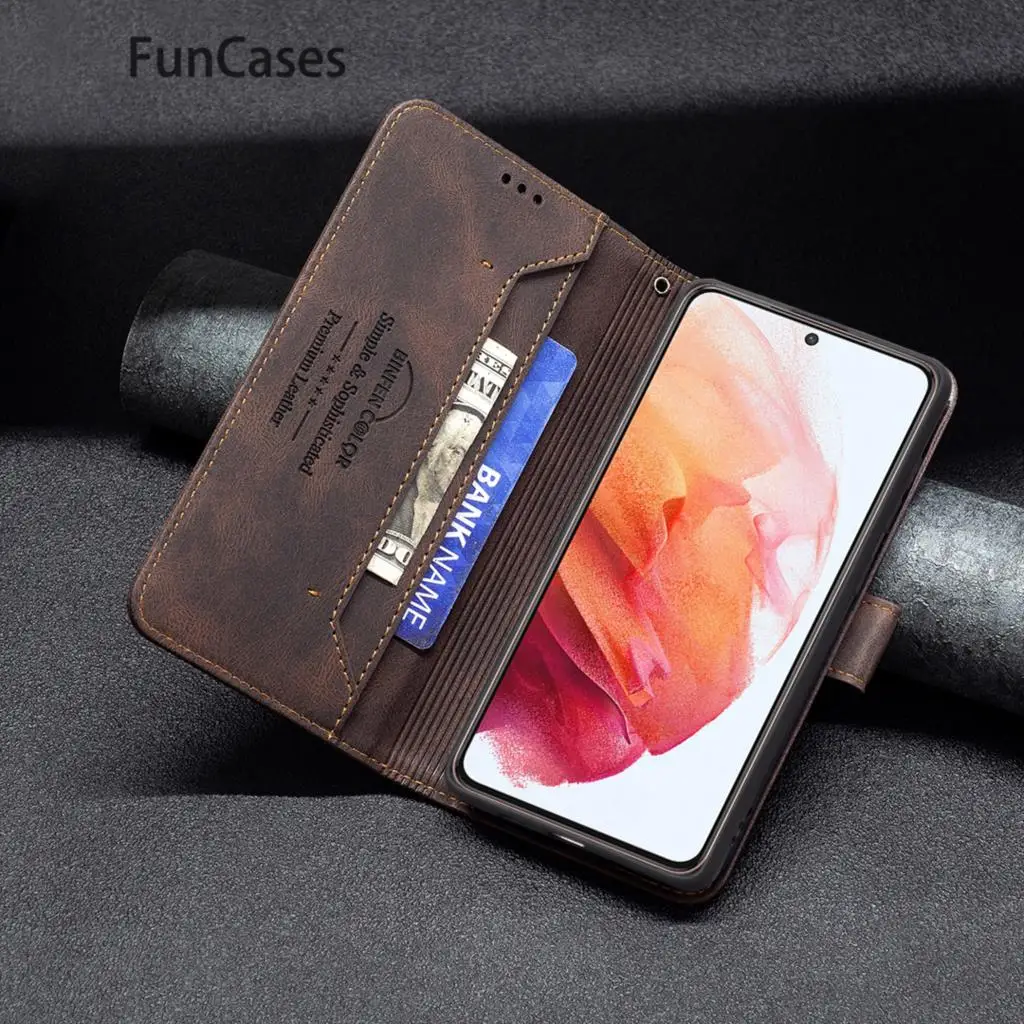 Custodie Mem Per Accessori Samsung S21 Plus Business Movil Rfid Blocco Custodia Per Telefono Per Samsung Galaxy Etui S21 5G Lite Fe Ultra