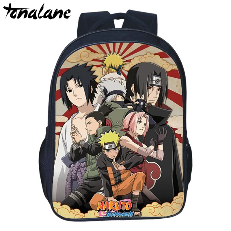 Anime Naruto Backpack Teenage Girls Boys Laptop Children School Bags ...