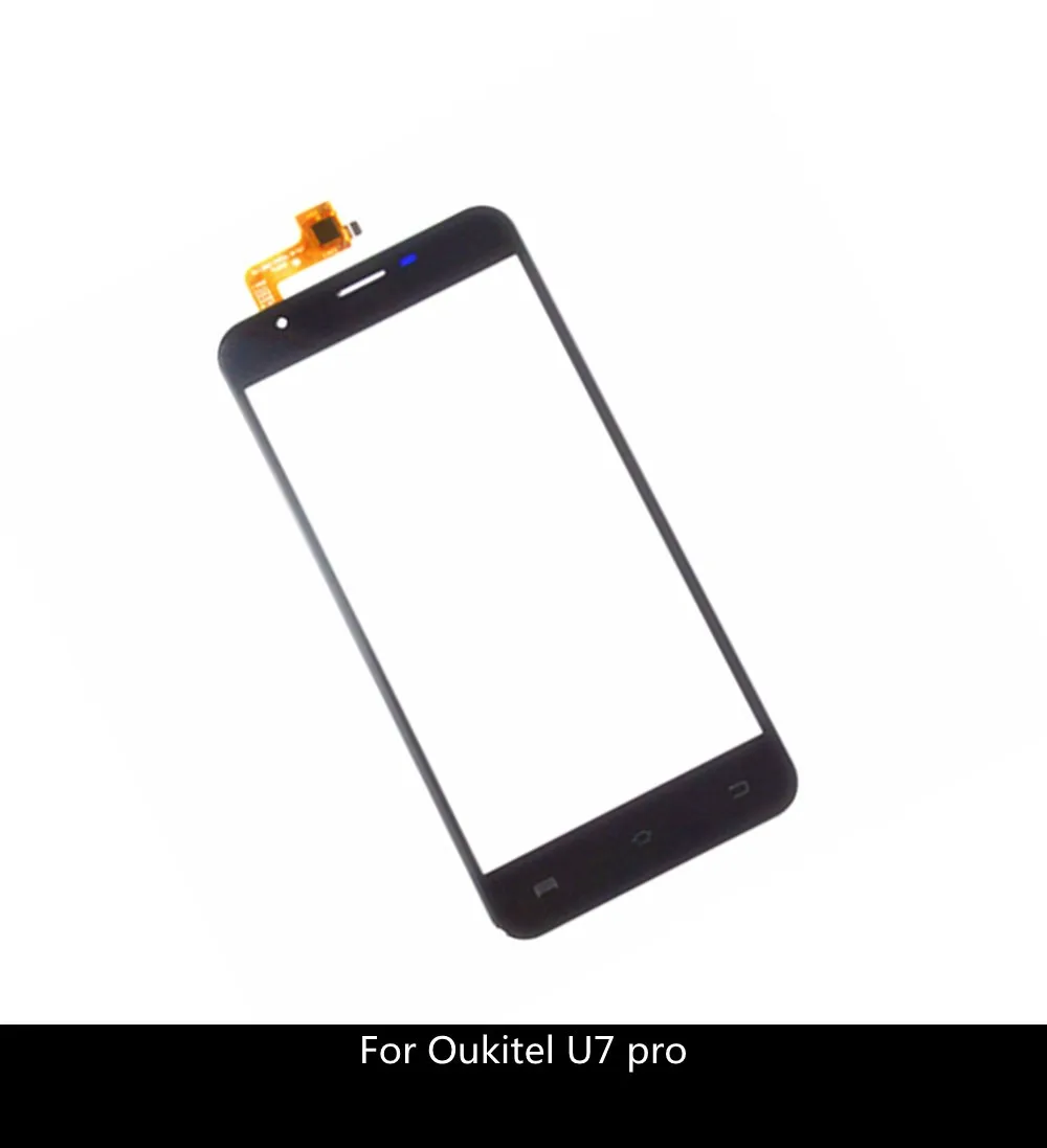 С лентой сенсорный датчик для Oukitel U7 Pro экран переднее стекло дигитайзер