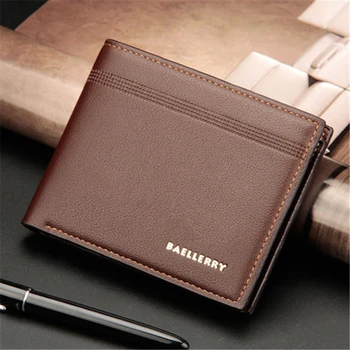 

Men's Business Leather Long Wallet Card Holder Checkbook Purse Large Capacity Wallets