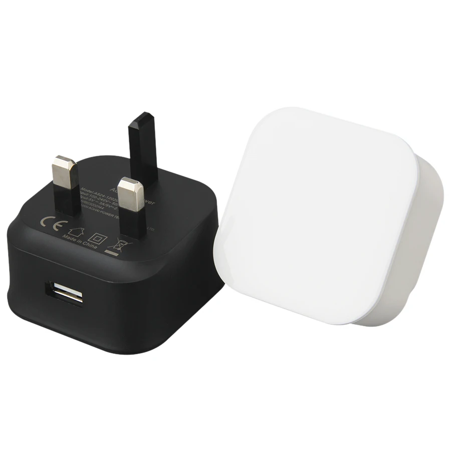 US $1.344.52 UK Plug 5V 2A Single USB Universal Mobile Phone Chargers Travel Power Charger Adapter 3 Pin Charger For IPhone For Android