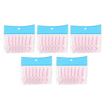 

250Pcs Teeth Toothpick Disposable Dental Floss Pick Interdental Brush Stick Tooth Oral Health Care Accessories