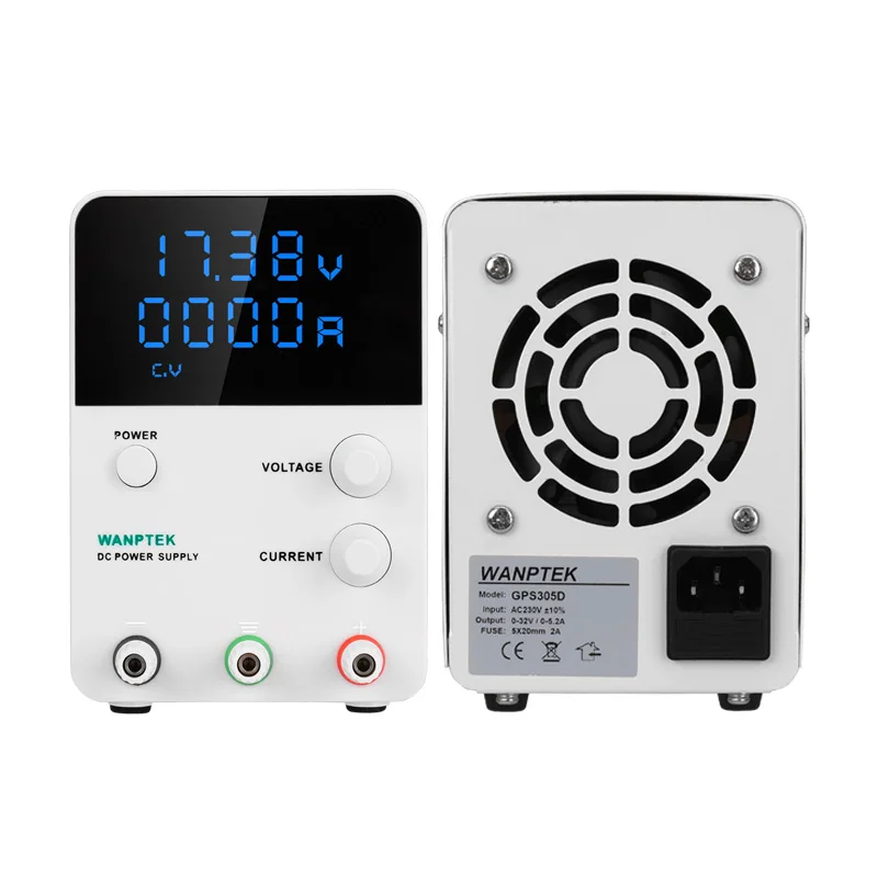 

4-Digits 30V 5A LED Display Adjustable Switching Regulator DC Power Supply 30 V Laptop Repair Rework 110v - 220v Factory Tools