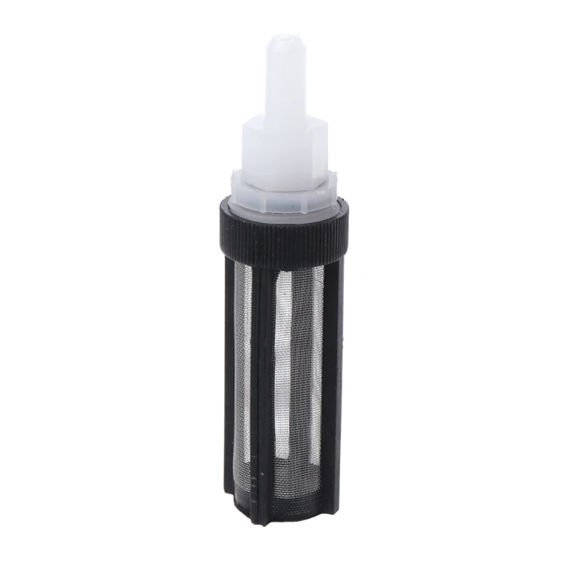 

Plastic Straight Head Black Filter Water Pump Strainer for 8mm Tube Garden Tool 425D