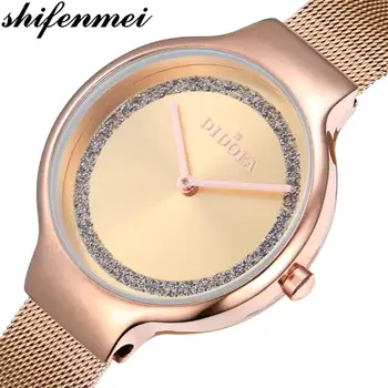 

Shifenmei Woman Watch 2020 Luxury Brand Fashion Quartz Ladies Watch Waterproof Dress Wristwatch Simple Girl Clock zegarek damski